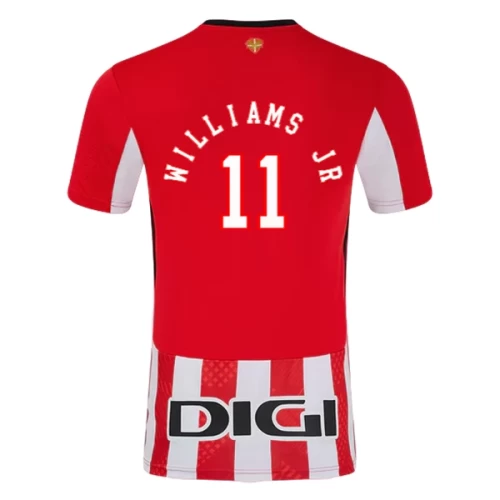 Prima Maglia Williams JR Athletic Bilbao 2024/2025 Prima Maglia Williams JR Athletic Bilbao 2024/2025